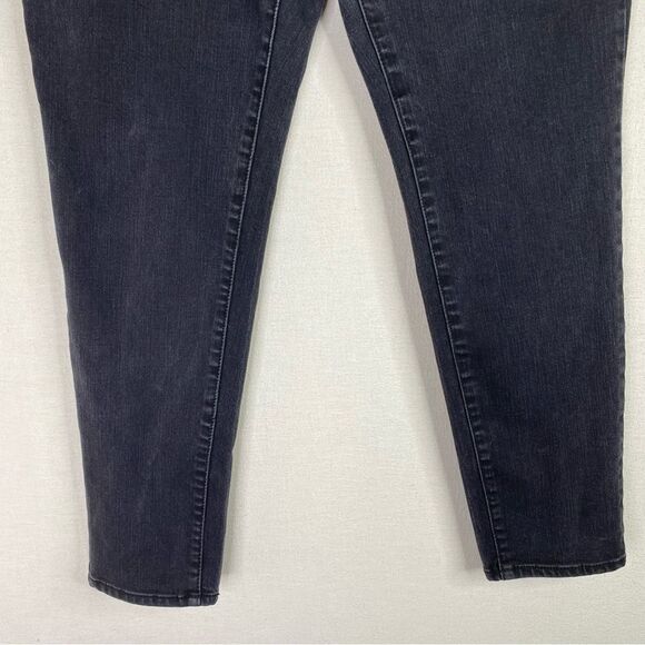 Time & Tru Jeans Women’s Black High Rise Skinny 5 Pockets Stretch Denim 18 - Picture 4 of 8